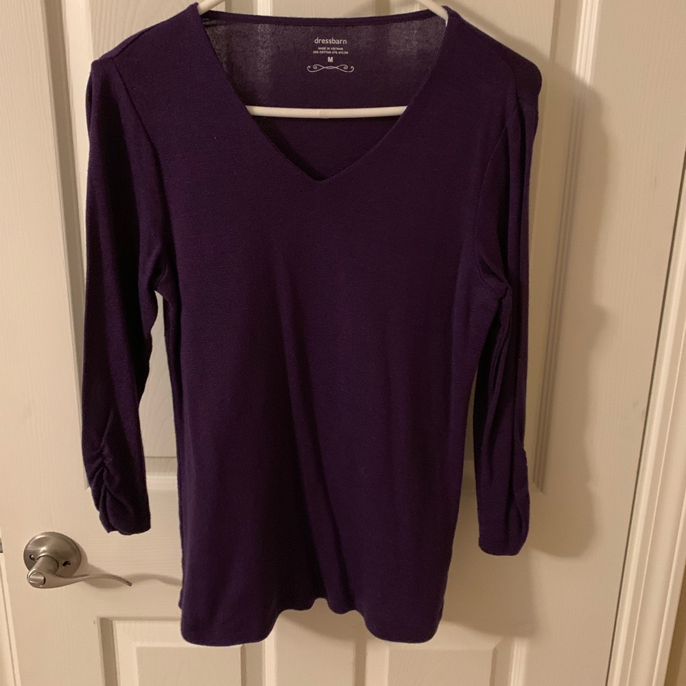 Shimmery, light weight top